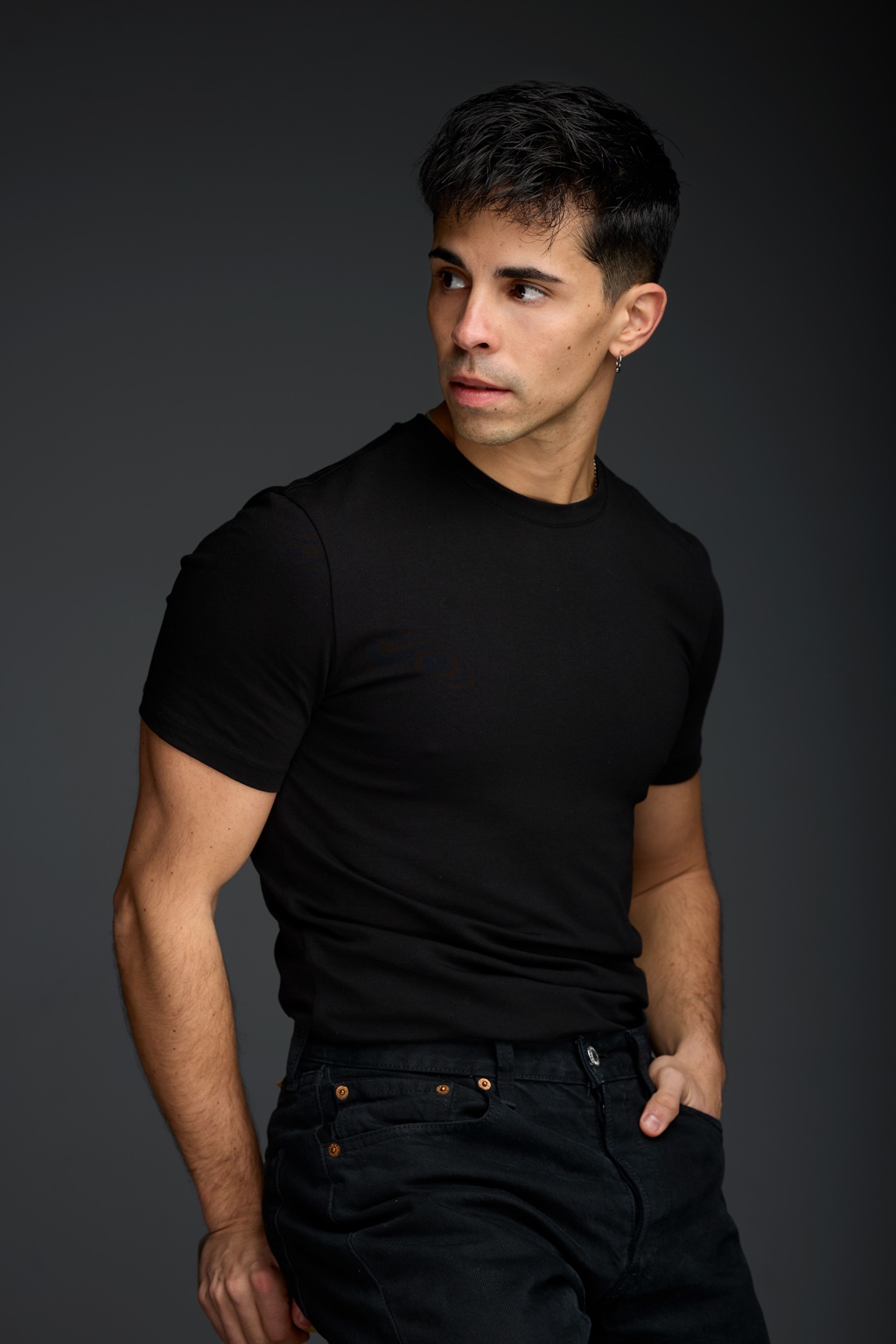 Retrato de perfil de Jonatan Ruiz